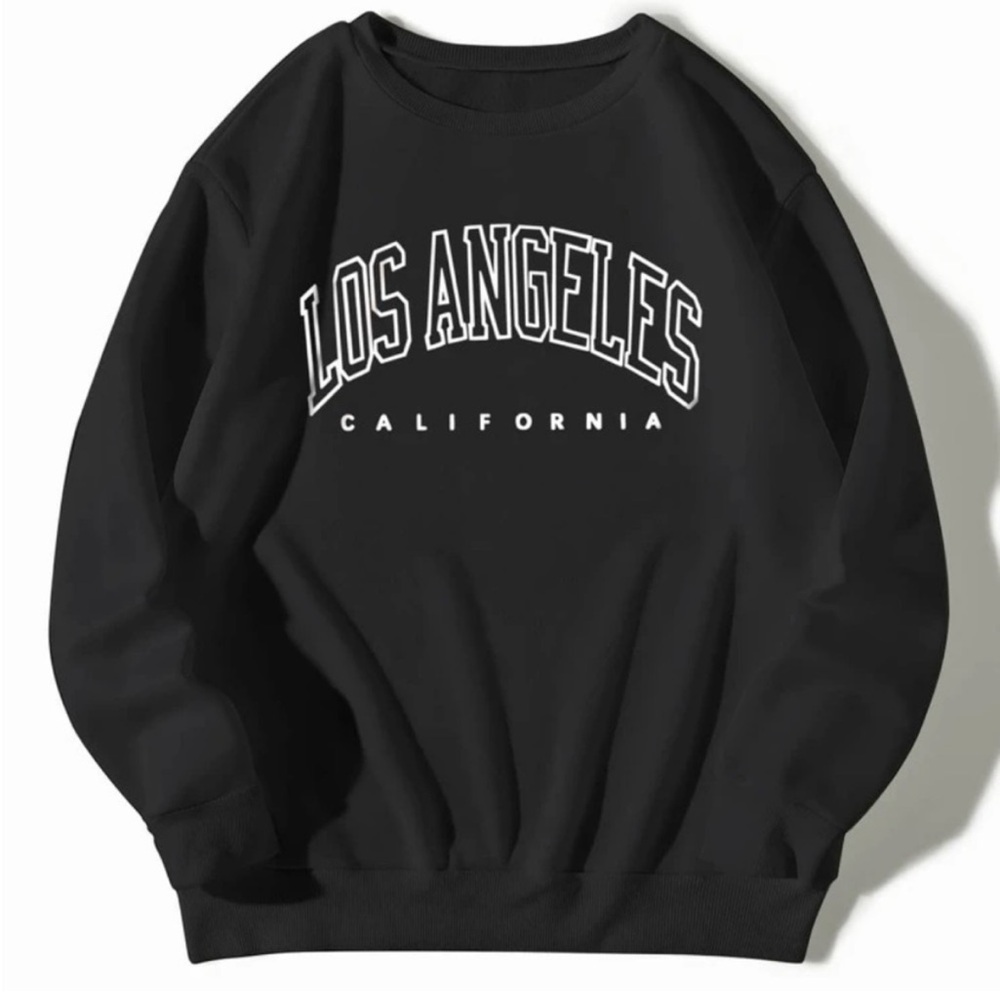 Black Los Angeles Crew Neck (M)